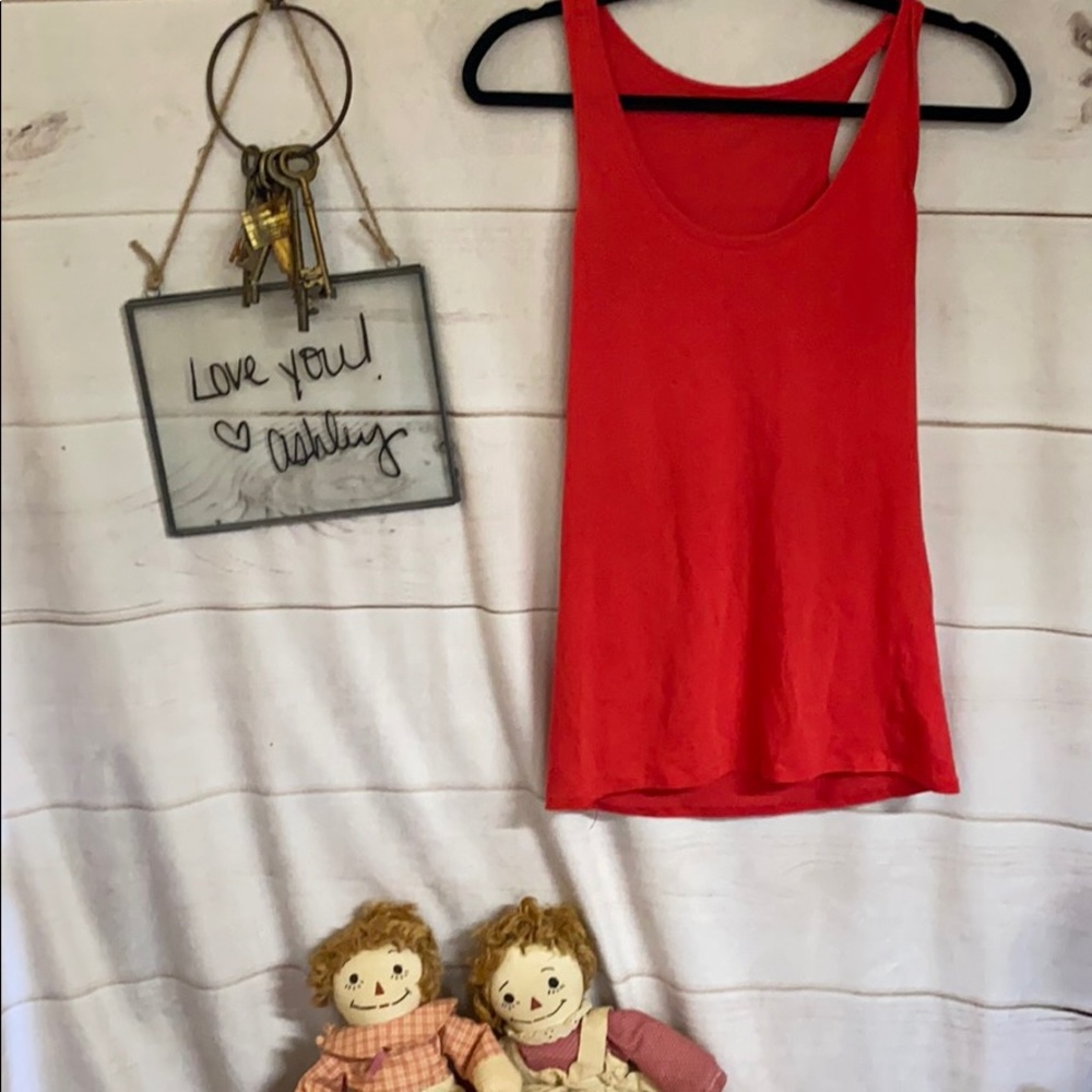 Red; Tank Top; Camisole; M